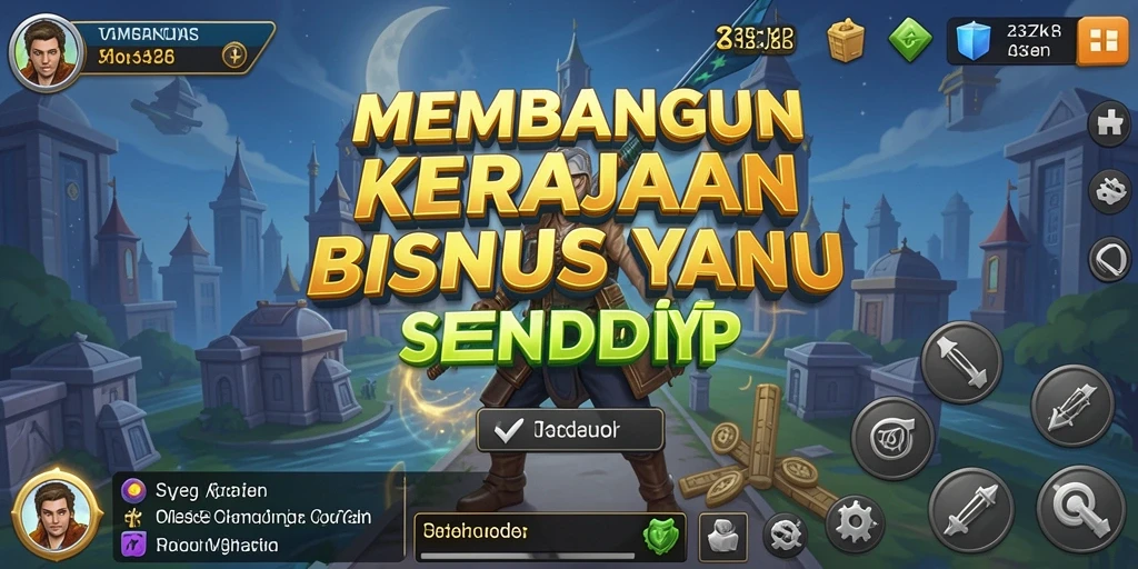 Tampilan gameplay 33ZK yang menarik dengan berbagai elemen Tycoon.