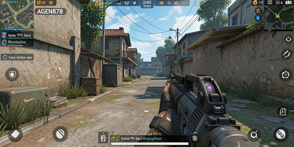 Gameplay intens dari AGEN878 menunjukkan aksi luar biasa di battlefield.