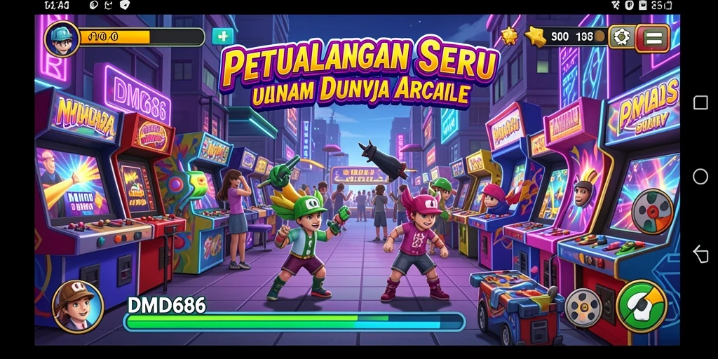 Tampilan gameplay menakjubkan dari DMD686 dalam aksi.