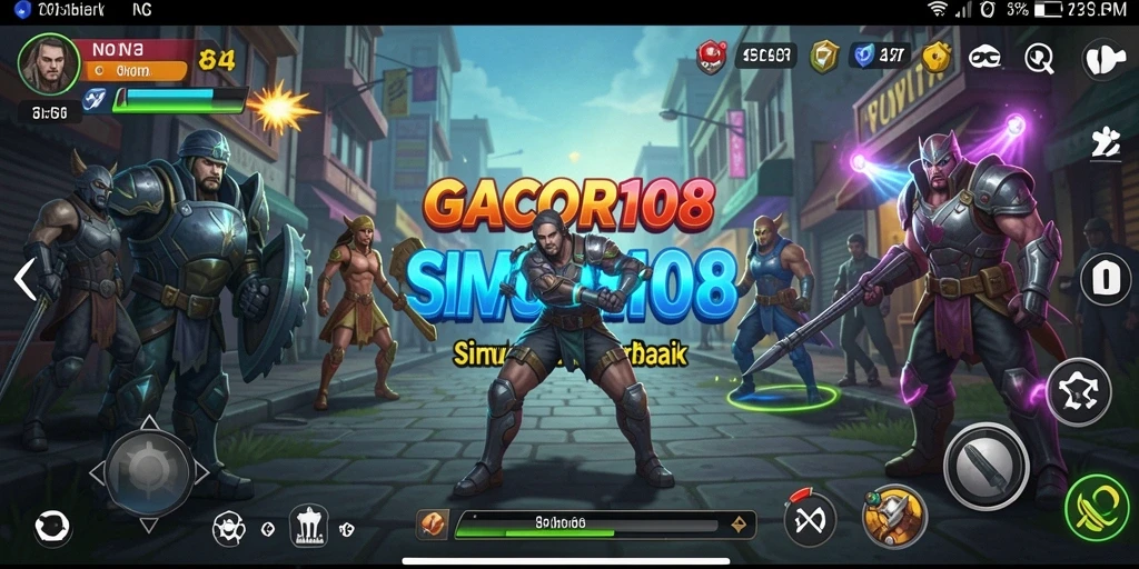 Gameplay seru dan mendalam dalam simulasi GACOR108.